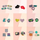 2-4 шт.комплект, детский значок из джинсовой ткани