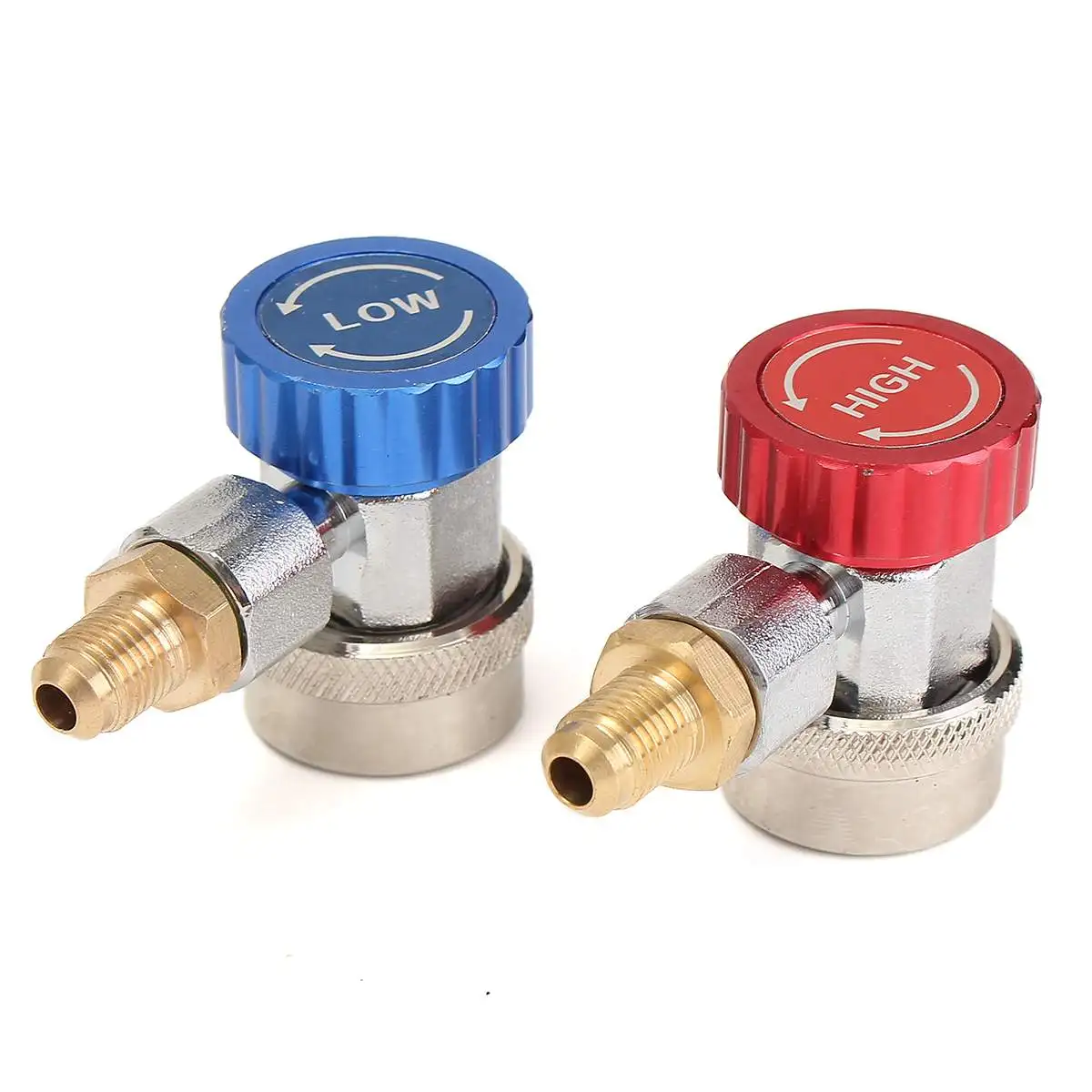 

1 Set Car Air Conditioning Pressure Manifold Gauge Hose Quick Coupler for R12 R22 R502 Pressure Gauge Kit with Storage Box