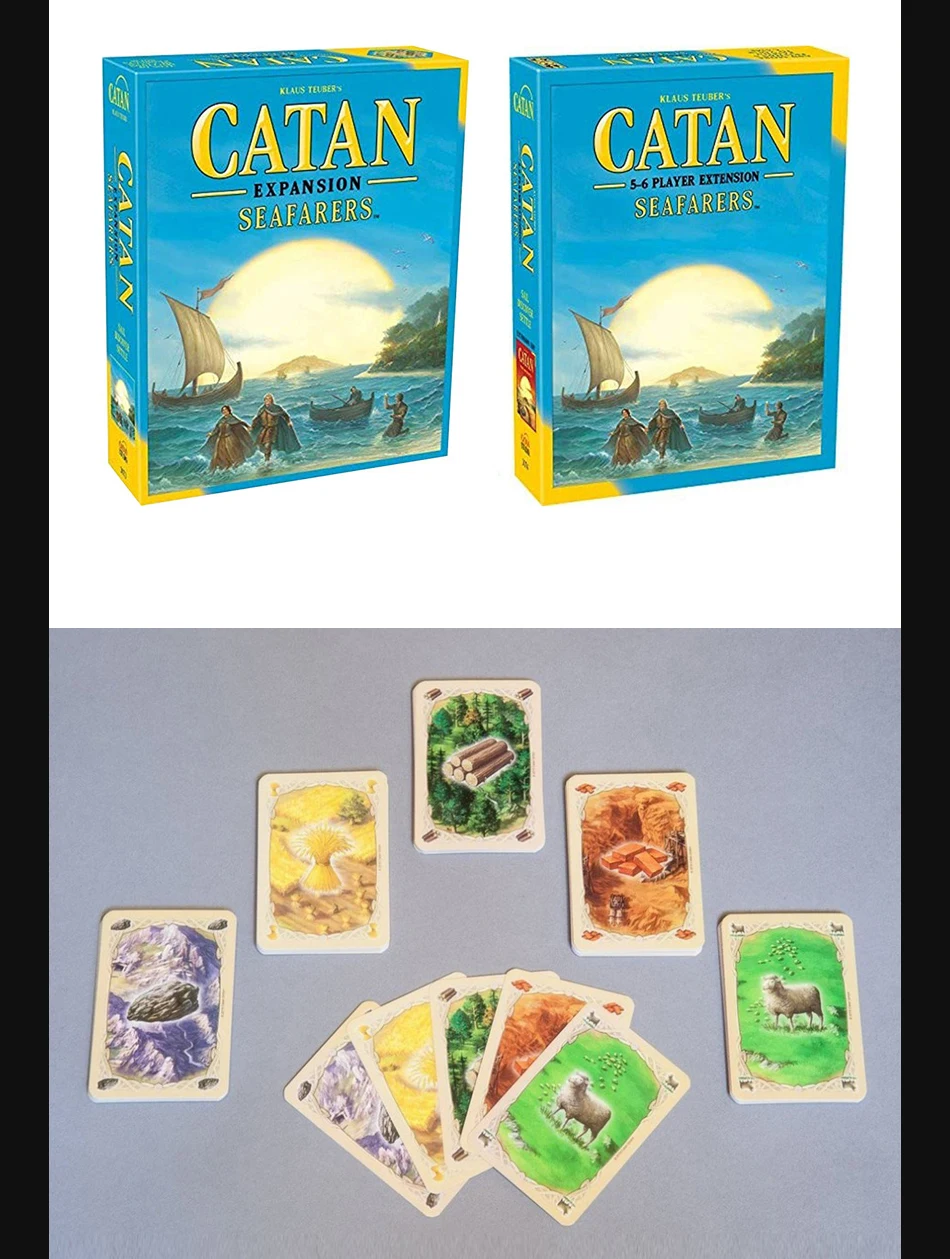 Настольная игра Catan: Trade Build Settle/setters/5-6 плеер, набор для расширения, полный английский, высокое качество, домашние, вечерние, настольные игры