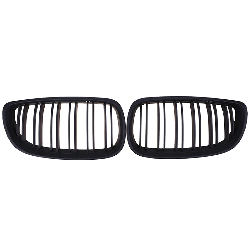 Posbay Передняя решетка для BMW 3 Series E90 Sedan M3 2007/2008/2009 2011 матовая черная двойная планка