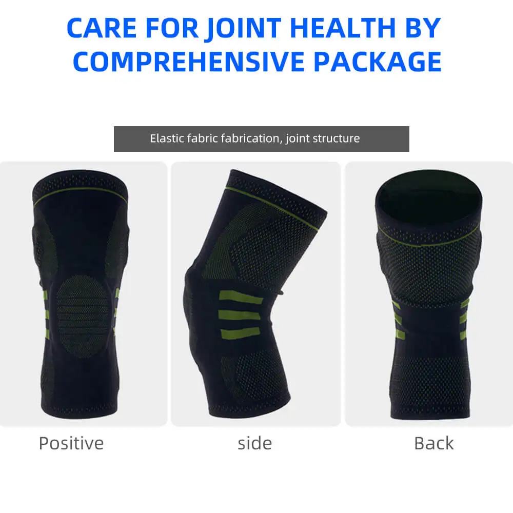 FDBRO 1 шт. наколенники для спорта силиконовые поддерживающие баскетбола волейбола