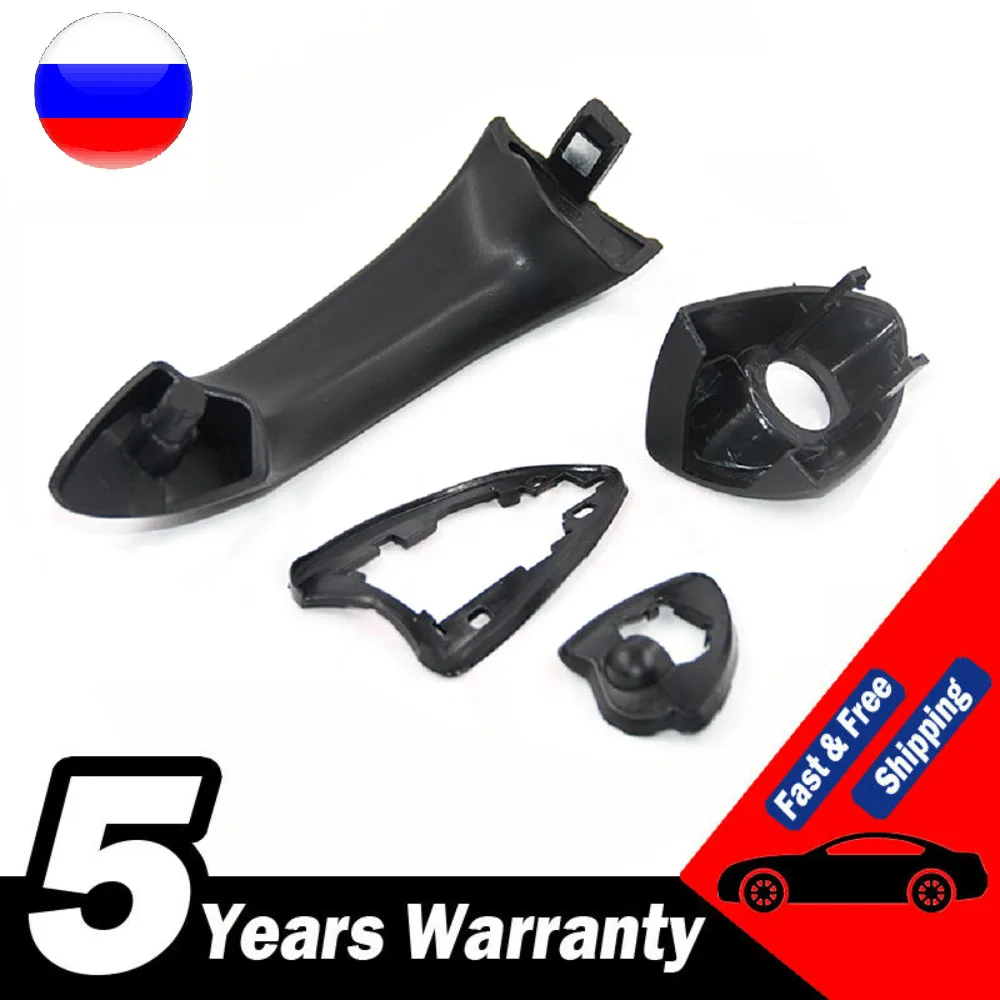 

Car Front LHD Outer Door Handle Black 51218243617 For BMW X5 / E53 2000-2006