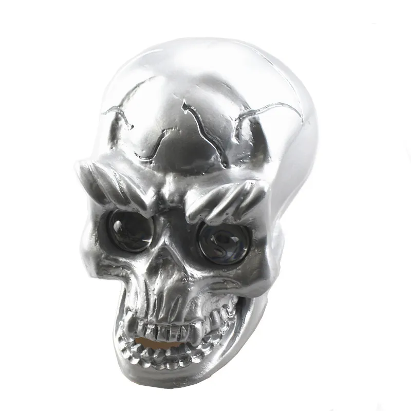 Светодиодный мотоциклетный Головной фонарь ручной работы с черепом для Harley Suzuki