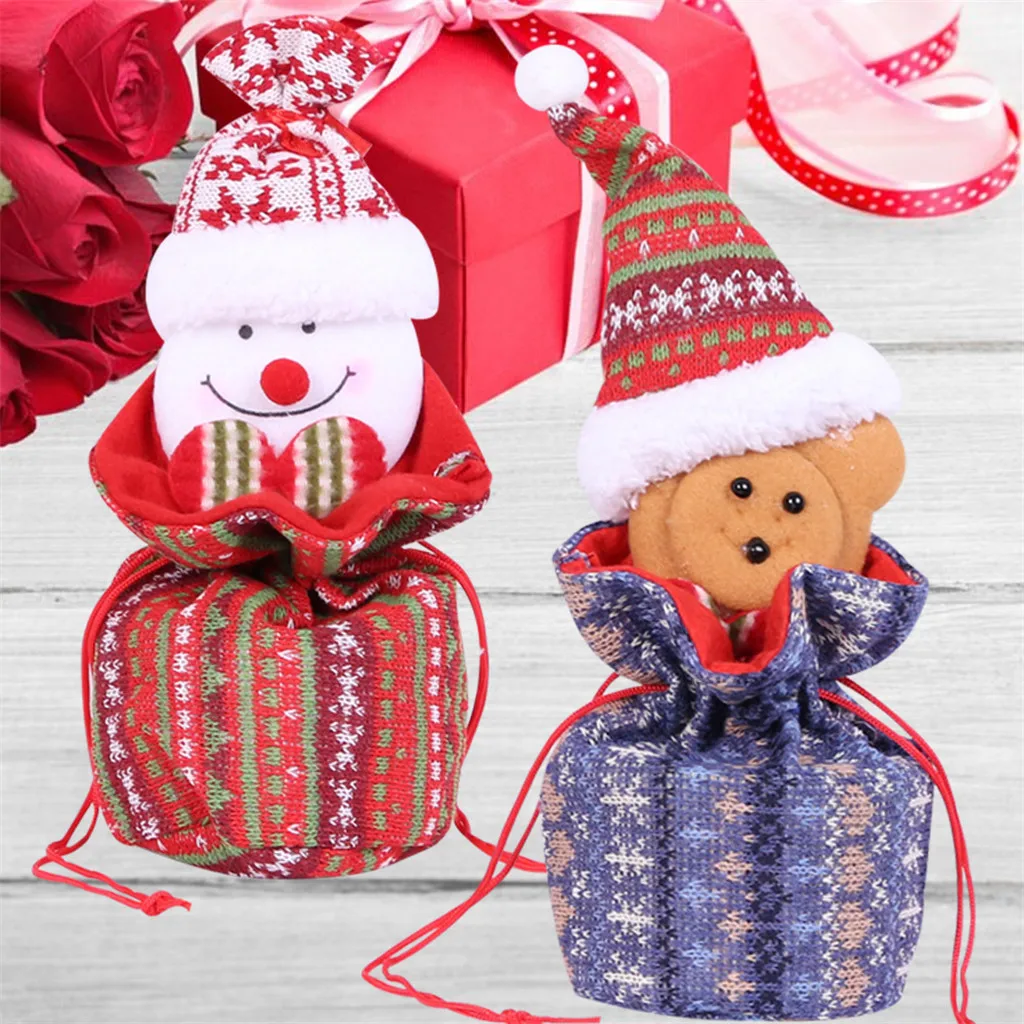 Рождественский подарок сумка для хранения 1 шт. детская портативная конфета