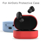 Силиконовый мягкий защитный чехол для наушников Redmi AirDots, силиконовый защитный чехол для наушников с защитой от потери и падения