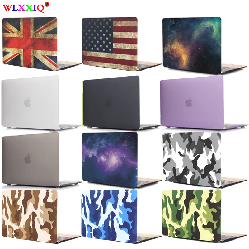 Чехол для ноутбука с мраморным узором Apple Macbook Pro Retina Air 11 12 13 15 2018 Mac new Air/pro дюймов