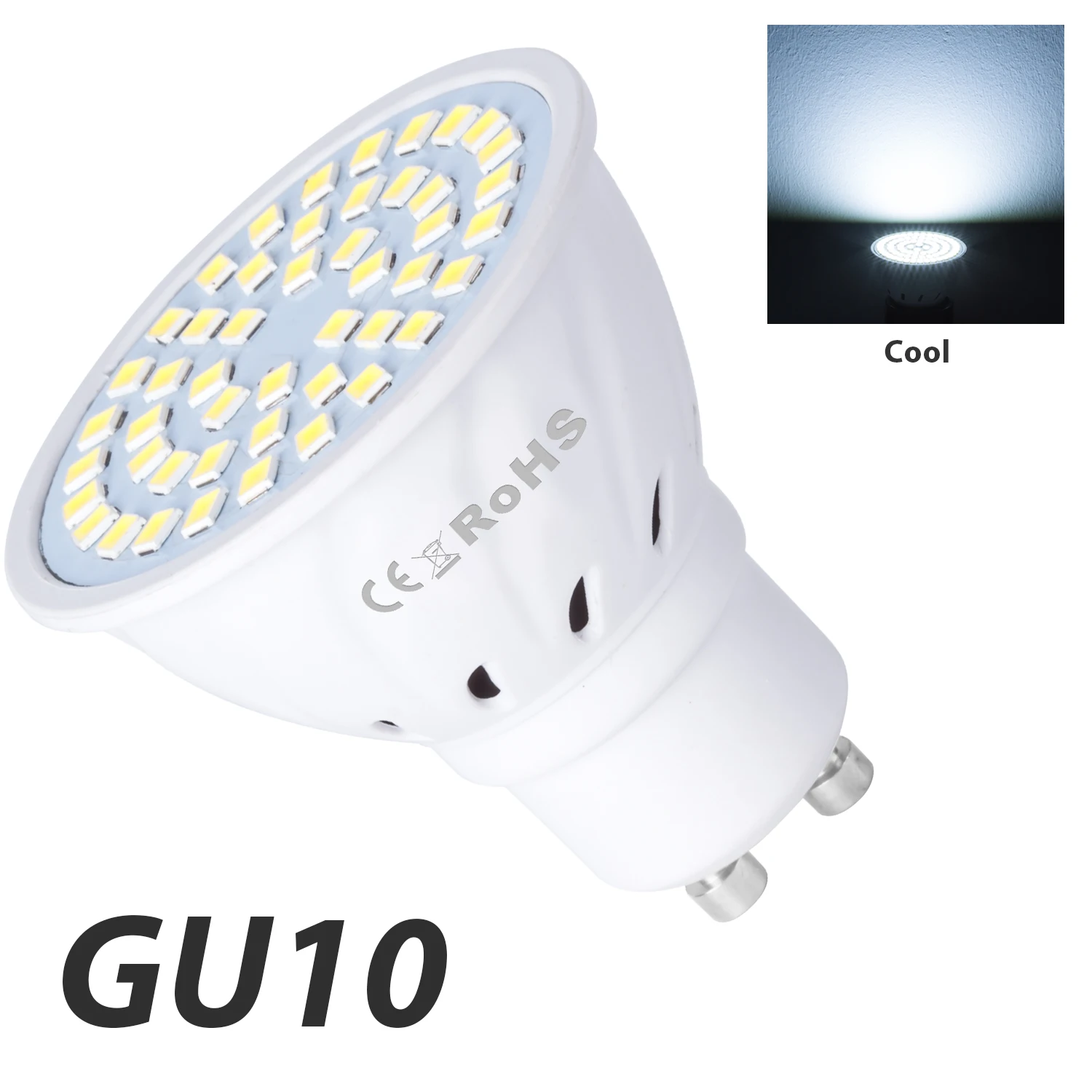 

Светодиодная лампа E27 E14, точечный светильник, светодиодная лампа GU10, лампочка 220 В, ампула MR16, точесветильник ильник B22, лампа-кукуруза 5 Вт 7 В...