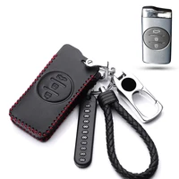 colorful leather car smart key cover case holder for chery tiggo 8 arrizo 5 pro gx 5x eq7 chery tiggo 7pro 2020 auto accessories