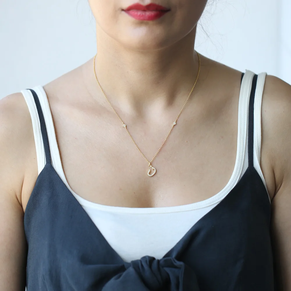 

Silver Arabic Alphbet Design 925 Silver Sterling Necklace Persian Letter Necklace Arabic And Farside Alphabet Necklace