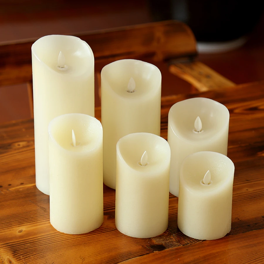 Светодиодный электронная беспламенная свеча с дистанционным управлением