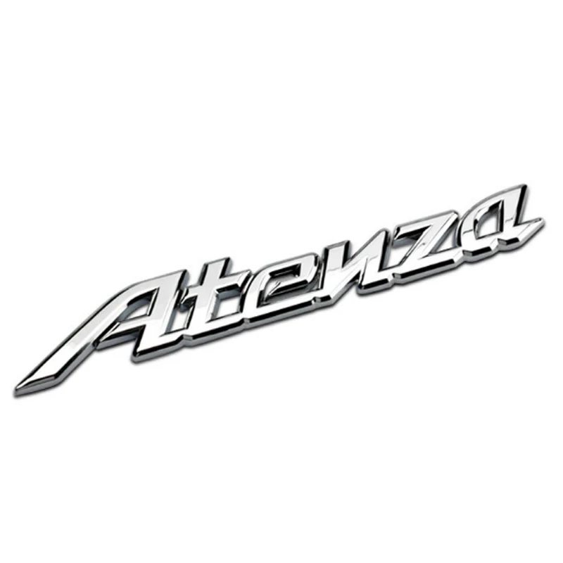 DSYCAR 1 шт. 3D металлический Atenza/Axela автомобильный боковой крыло задний багажник эмблема значок наклейки для Mazda 6 Atenza Mazda 3 Axela - Название цвета: Atenza