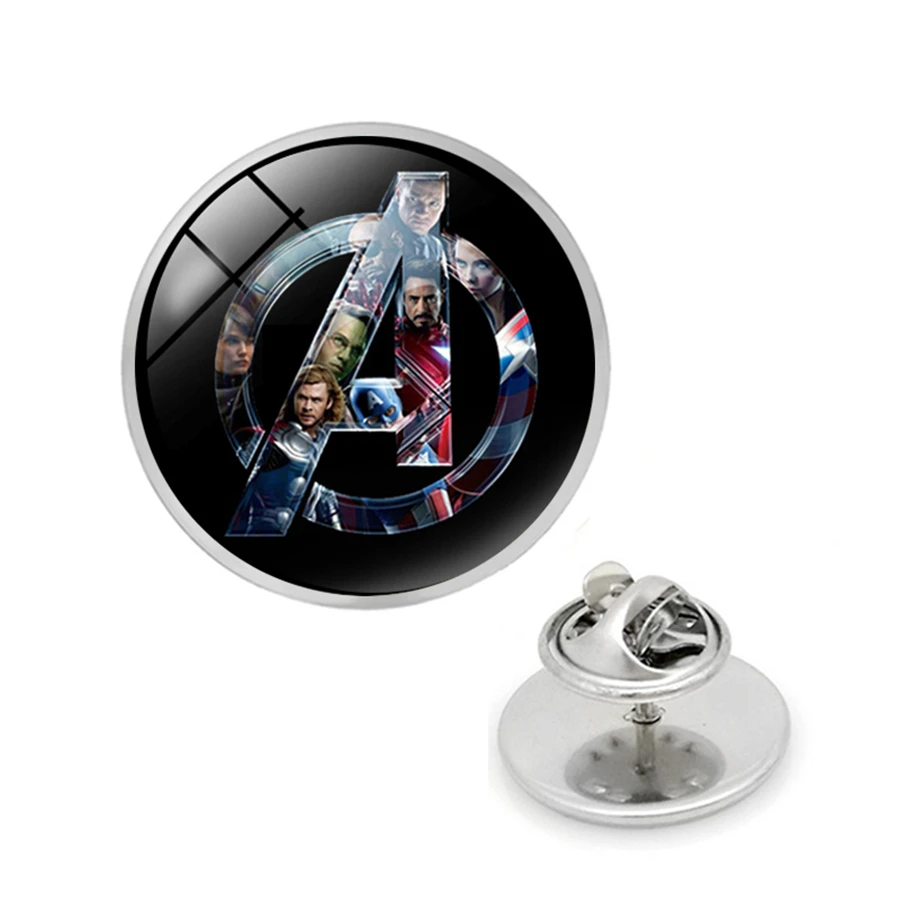 Железный человек Тони Старк я люблю тебя 3000 раз значок броши Мстители