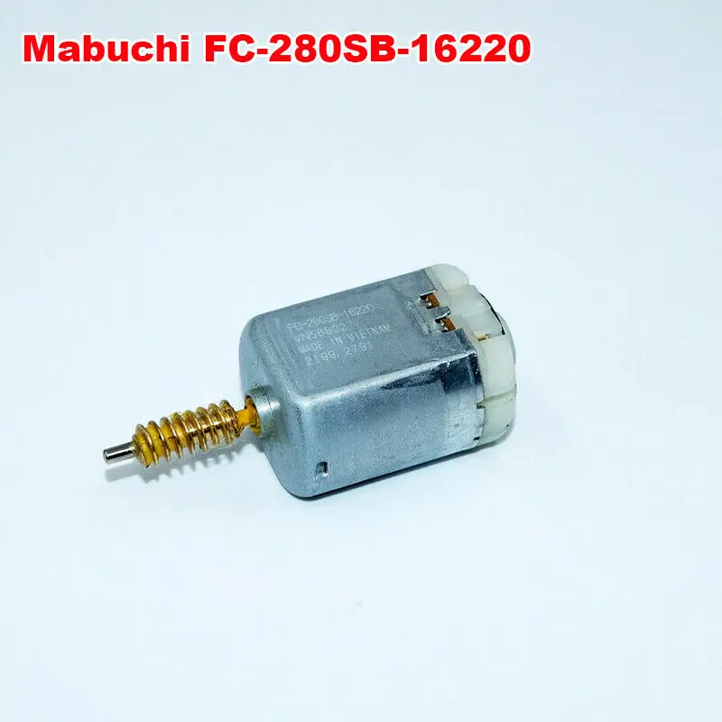 Япония MABUCHI FC-280SB-16220 двигатель с червячным Редуктором DC 12 В 8000 об/мин для привода