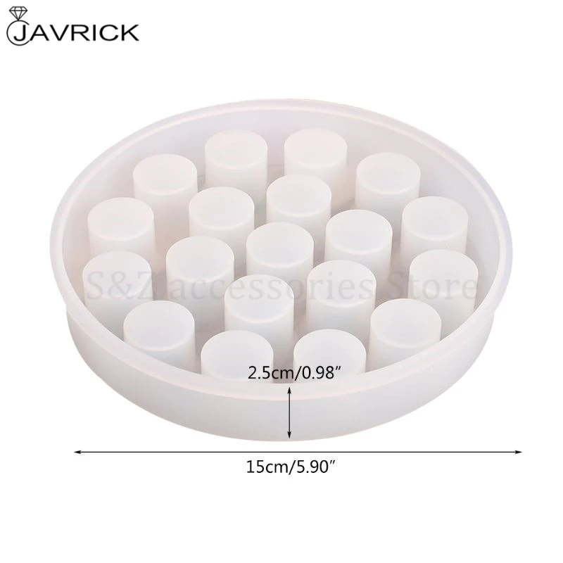 

1Pc Silicone Resin Molds Resin Casting Molds Lipstick Storage Box Jewelry Box DIY Crafting Making Table Cosmetic Holde
