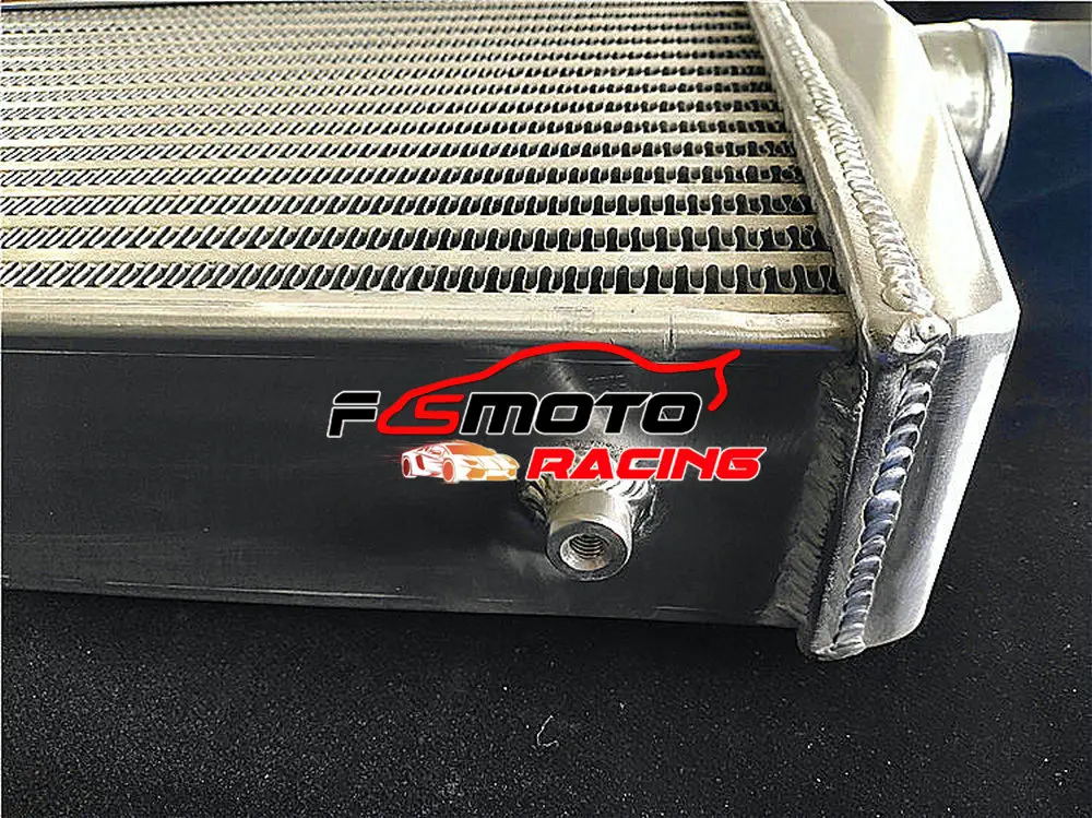 Алюминиевый турбоохладитель FMIC 600x300x100 мм 3 дюйма 76 | Автомобили и мотоциклы