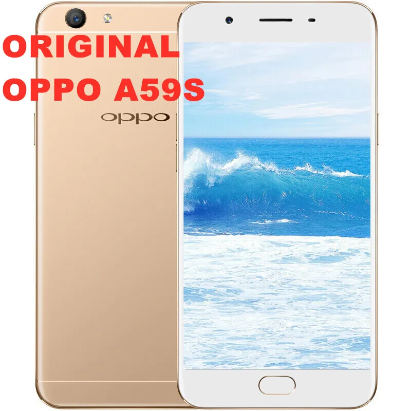 В наличии глобальная прошивка Oppo A59S 4G LTE Android 5 1 смартфон MTK6750 4 Гб RAM 32 ГБ ROM Octa Core