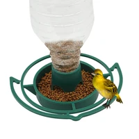 1 pc automatic wild bird feeder garden feeding outdoor indoor pet feeding tools seeds feed forest hanging cup
