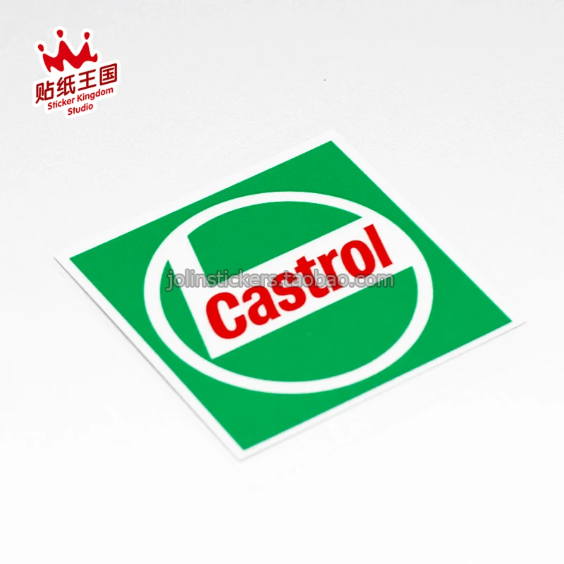 

For Castrol Motor Oil motor bike motorcycle auto car Sticker Decals Waterproof 17