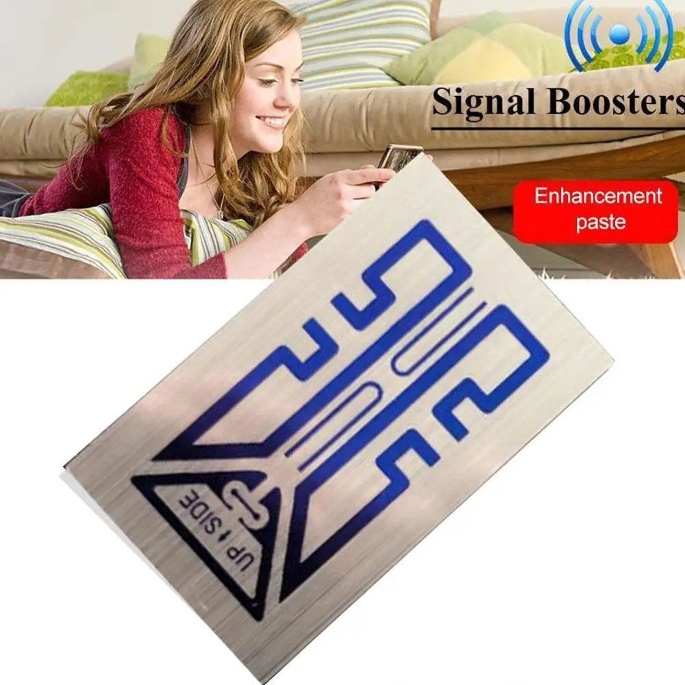 

Upgraded Outdoor Cell Phone Mobile Phone Signal Enhancement Booster Antenna Stickers Tools X For Gen Camping Improve F5F3