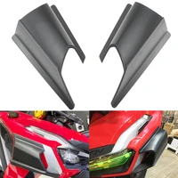 for honda adv 150 adv 150 2019 2020 front motorcycle aerodynamic fairing winglets carbon fiber cover protection guards