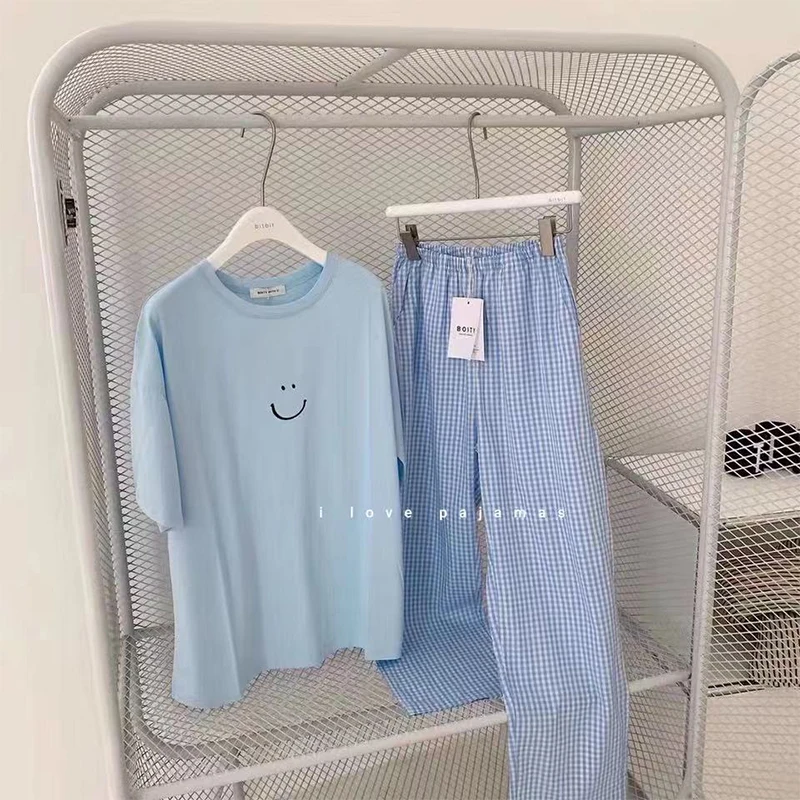 SURE YOU LIKE New Autumn Women Cartoon Cute Pajamas Sets Long Sleeve Leisure Sleepwear For Women Loss Nightwear Homewear Suit