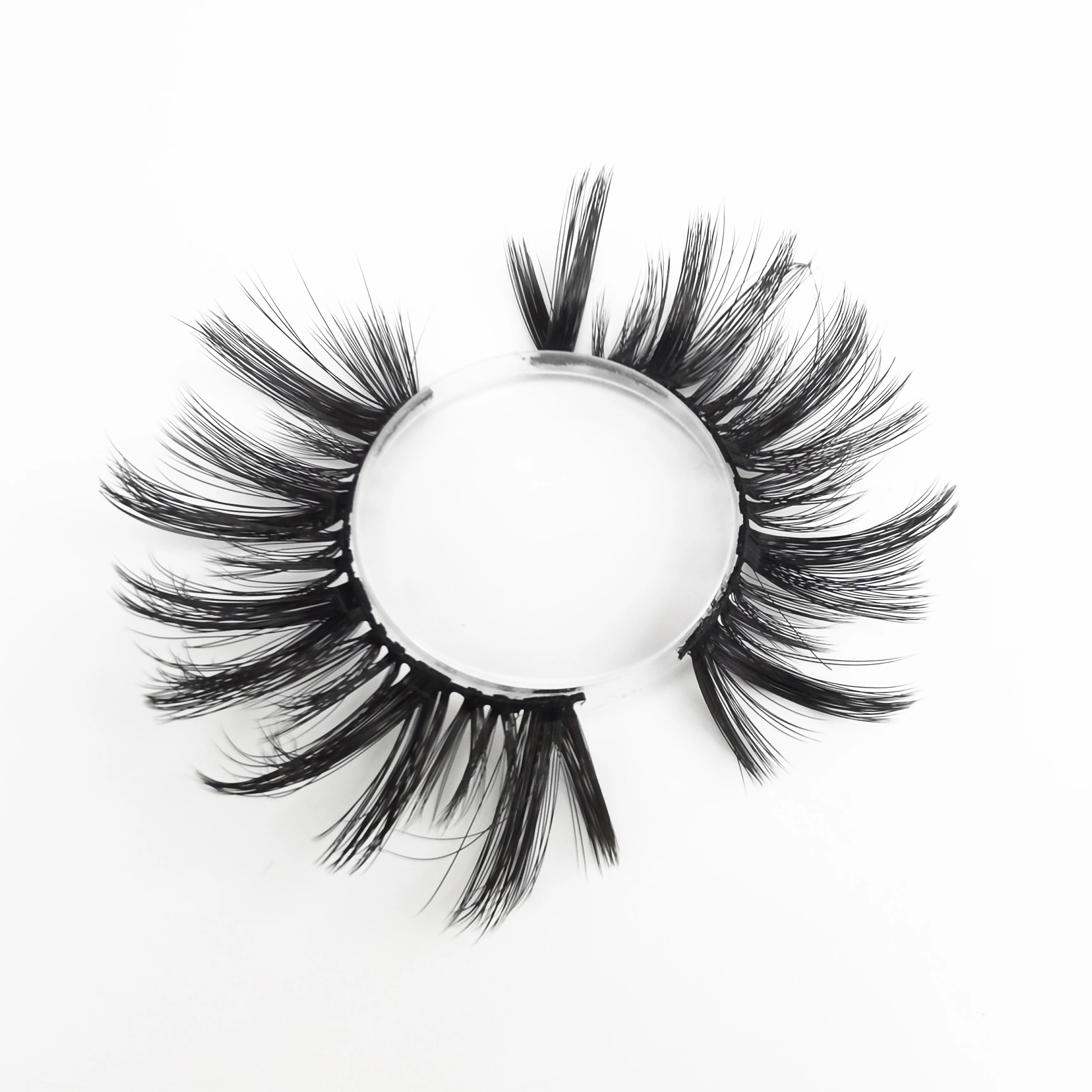 15-20MM Ресницы False Mink 3D Silk Hair Lashes Soft Handmade Eye Natural Makeup Extension Light Box Package on.