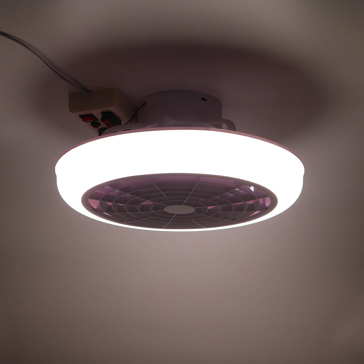 Светодиодный потолочный вентилятор 45*20 см светильник с дистанционным