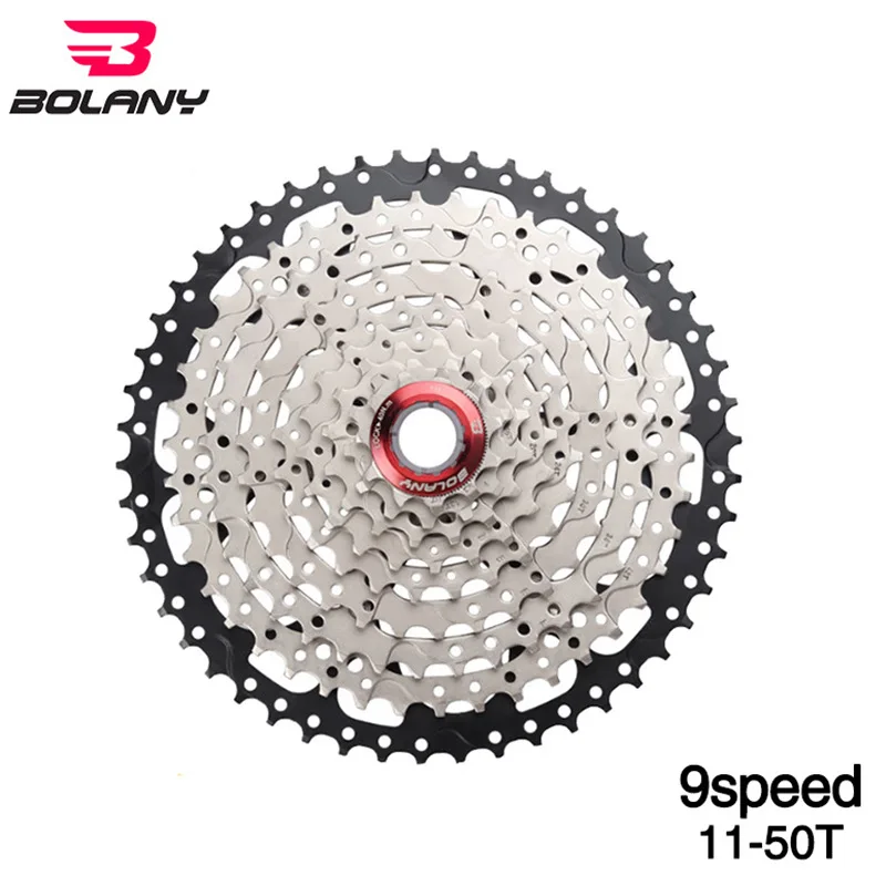 Bolany 9 скоростная кассета MTB в 11 50 т 46 горный велосипед свободного хода широкое