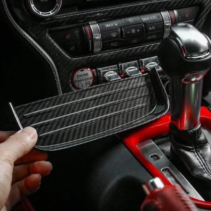 Автомобильная Передняя Коробка передач коробка для хранения Органайзер лоток Ford