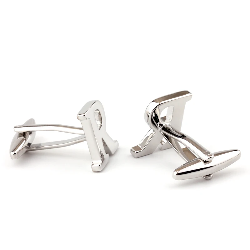 Запонки мужские французские с буквами алфавита|letter cufflinks|cufflinks for mensfrench cufflinks |