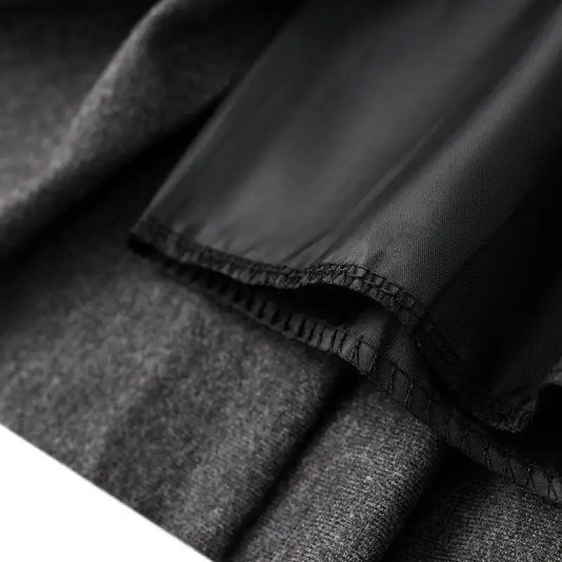 

2020 Autumn & Winter New High Waist Slimming Simple Solid A-line Mini Skirt Casual All-match Women Pleated Skirt Free Shipping