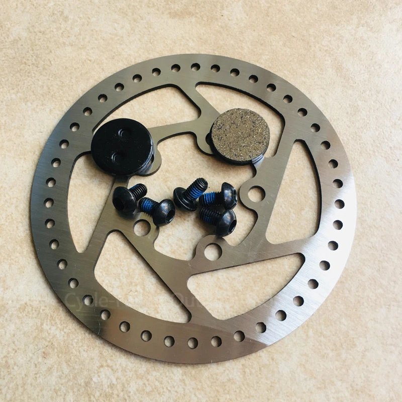 

110mm Brake Disc Brake Pads Srews Set For XIAOMI Mijia M365 Electric Scooter Accessories Disc Brake Pads For Mi 365 Scooter Part