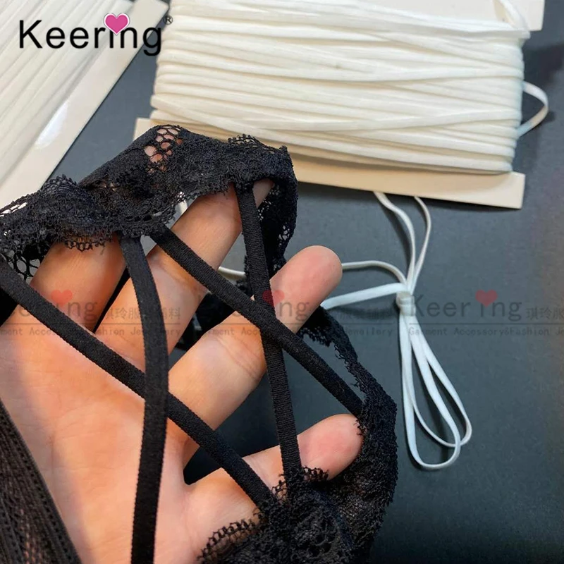 

6mm Width DIY Elastic Band for Homemade Mask Rope Elastic Band