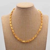 man chain necklaceethiopian necklace for man women collares gold color africa jewelry eritrea chain thin link friends chain