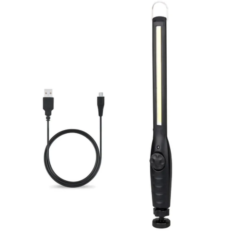 

USB Перезаряжаемые COB светодиодный рабочий свет фонарь 1 * COB световая полоса Фонарик светодиодный автомобильный Стайлинг, используя осязаемы...