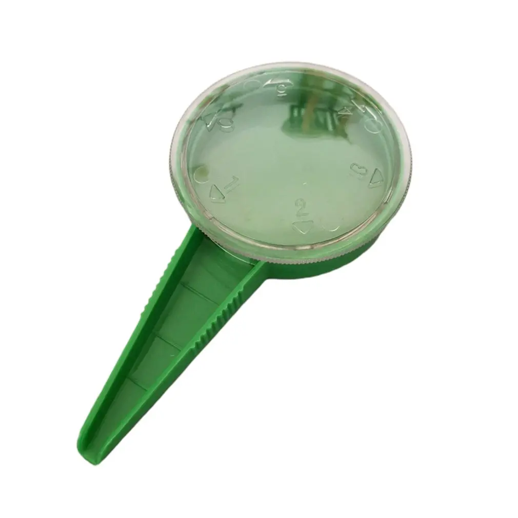 Seed Seeder Fifth Gear Adjustable Light Green Generic Handheld Plastic Seed Seeder Convenient Gardening Tools