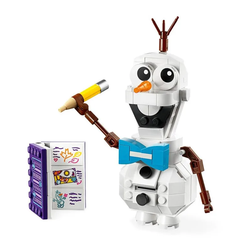 Конструктор Disney Холодное сердце II Olaf снеговик принцесса набор конструктора
