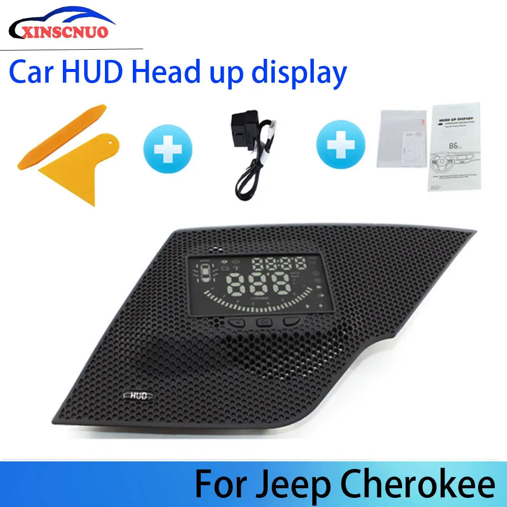 Проекционный дисплей XINSCNUO для автомобиля Jeep Cherokee 2016 2017 2018 2019 OBD проекционный