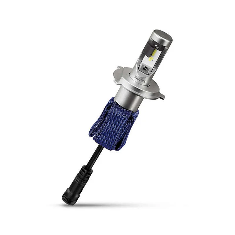Philips Ultinon Эфирное светодиодный H4 H7 9003 светодиодный автомобиль Hi/короче спереди и длиннее сзади) луч 6000 К яркий белый светильник Авто головного средства ухода за кожей Шеи светильник H8 H11 H16 9005 9006 HB3 HB4