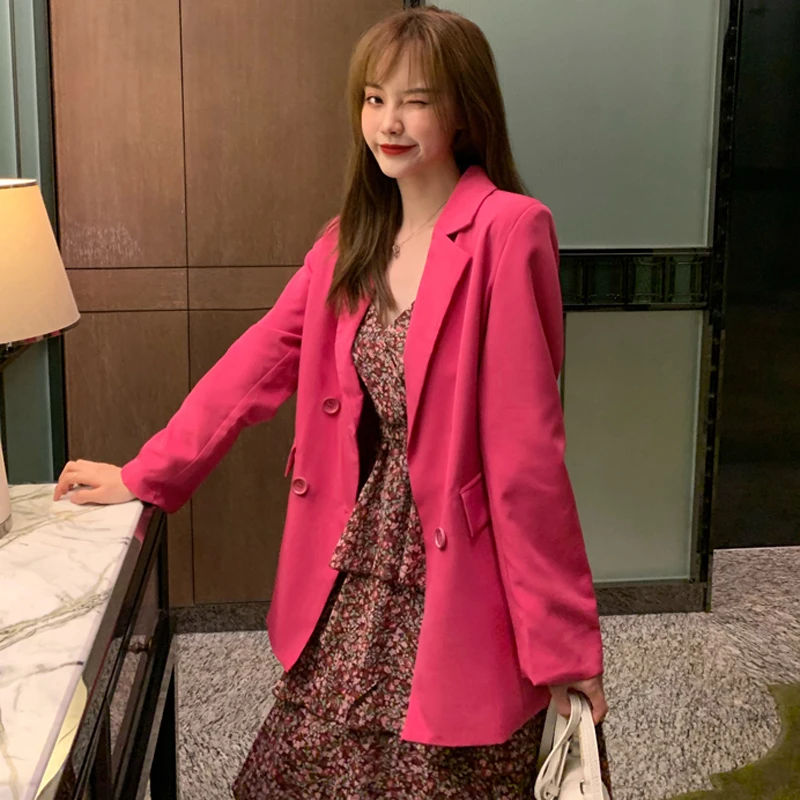 Sungtin более Размеры d блейзер для женщин куртка 2021 Новый размера плюс шик Сезон