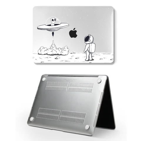 Чехол с 3d-астронавтами для Macbook Air 13 A2337 A2179 ID A2338 2020 M1 Chip Pro 14 15 16 A2442 A2141 A2485, последняя версия 2021