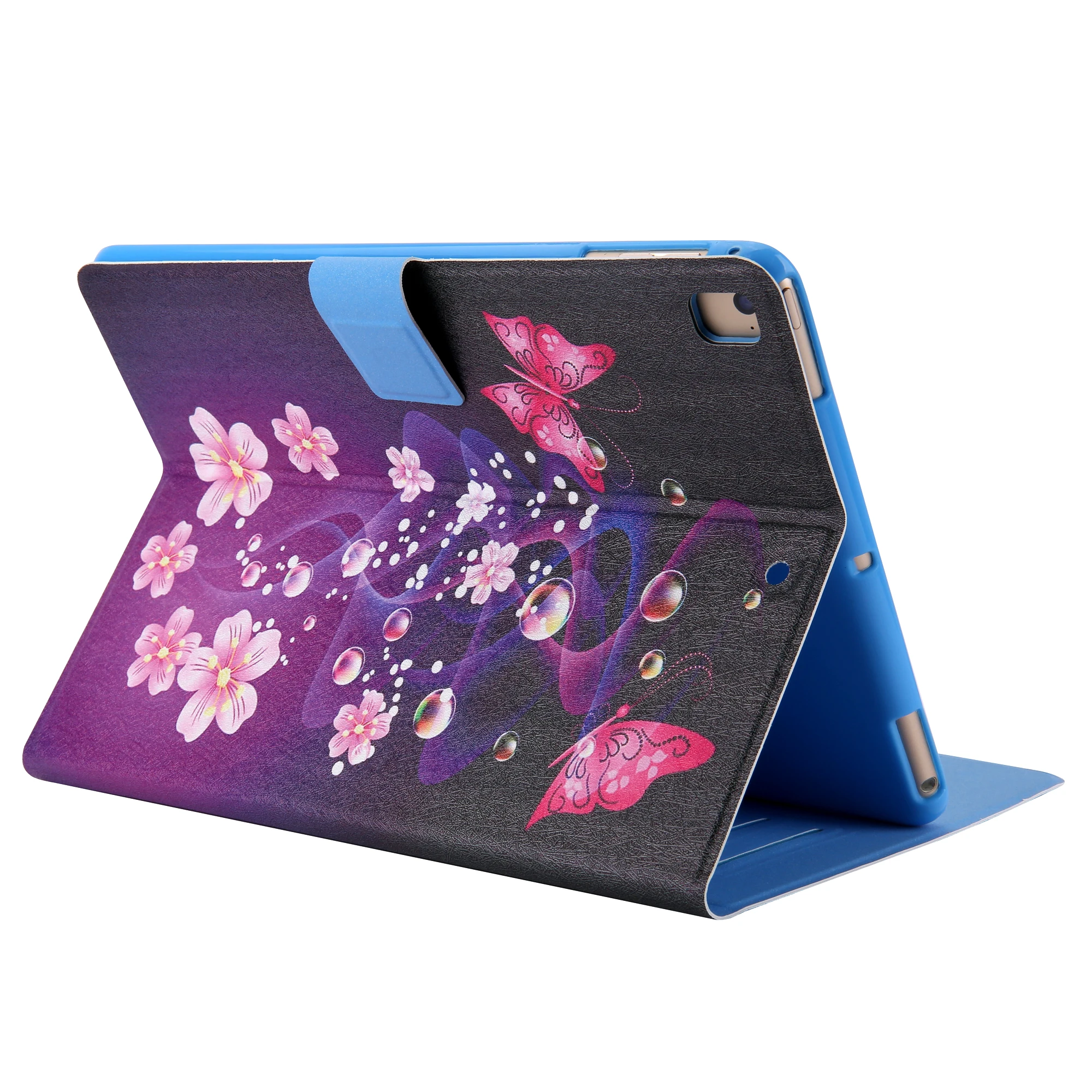 Чехол с цветочным рисунком для IPad 6 го поколения Женский противоударный чехол 2018 9
