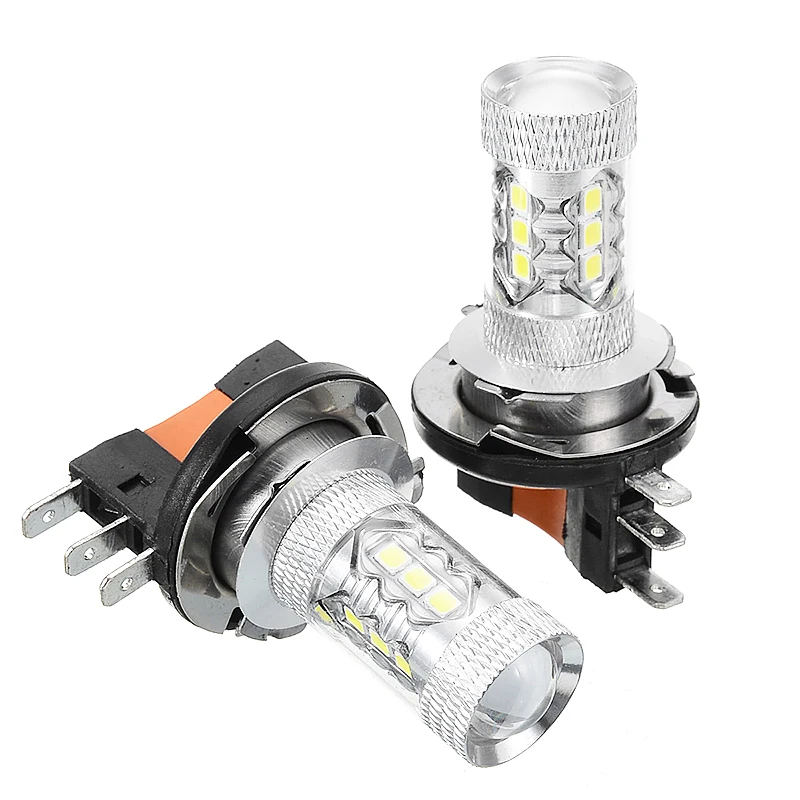 Автомобильные светодиодные лампы H15 2 шт. 12 В 6000 К|Передние LED-фары для авто| |