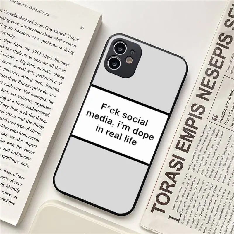 

The Art Of Eye Contact Clear Letter Phone Case for iPhone 11 12 pro XS MAX 8 7 6 6S Plus X 5S SE 2020 XR Soft mobile bags