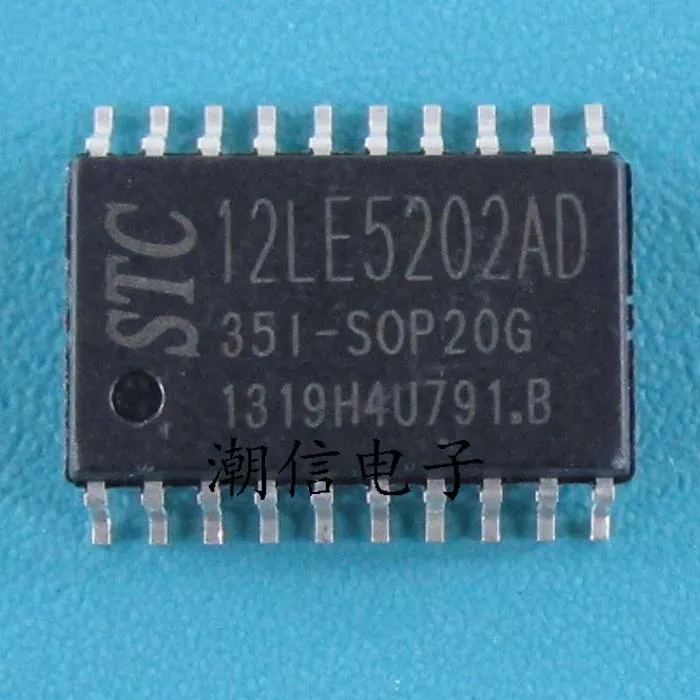 

Микроконтроллер STC12LE5202AD - 35 I - SOP20G