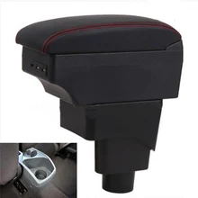 For Car Ford Ecosport Armrest Box Center console arm elbow support storage box