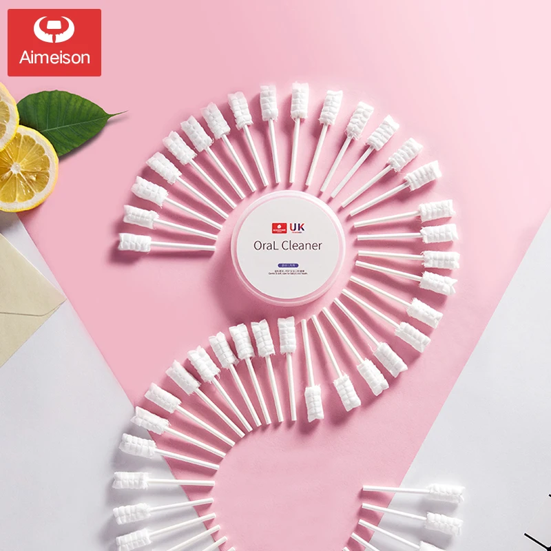 Очиститель ротовой полости для новорожденных 30 шт. Мягкая зубная щетка детей 0 3