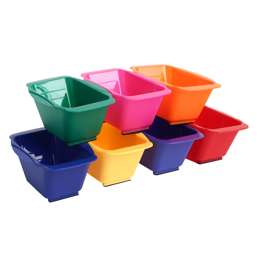 7 шт./компл. пластиковая миска для смешивания волос профессиональный салон