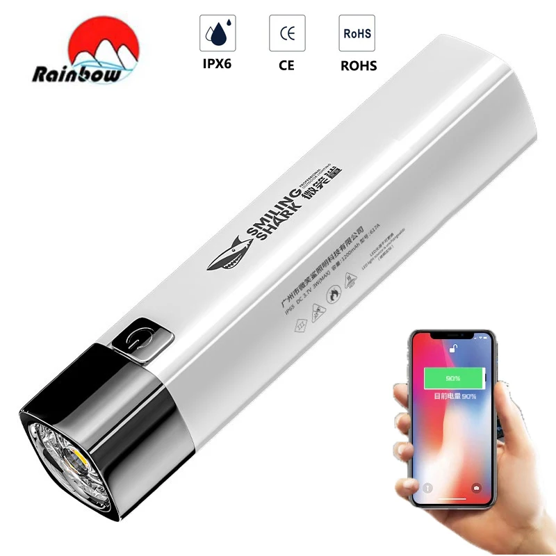 

Flashlight Strong Mini Light Ultra Bright Torch 3 Modes Waterproof Bicycle Light Special Forces Household Outdoor Portable Lamp