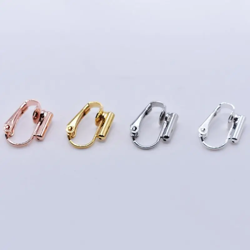 

1 Pair DIY Clip-on Earring Converters Jewelry Findings for None Pierced Ears